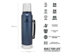 Stanley The Legendary Classic Bottle 1 Ltr Night Fall -Tevelde 6 2 stanley the legendary classic bottle 1 ltr night fall specificaties 10 08266 017