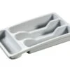 Curver - Bestekbak - 4-Vaks - 33x20x6 Cm - Grijs