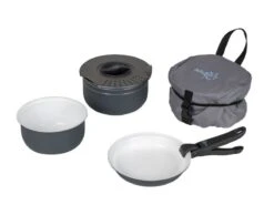 Bo-Camp - Pannenset - Trekking - 5-Delig - Keramische Coating