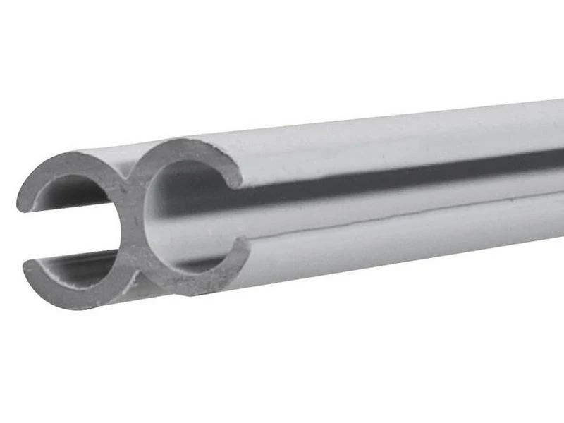 Bo-camp Koppelprofiel Kunststof 120 Cm Grijs 2 Bo-camp Koppelprofiel Kunststof 120 Cm Grijs - Afbeelding 2