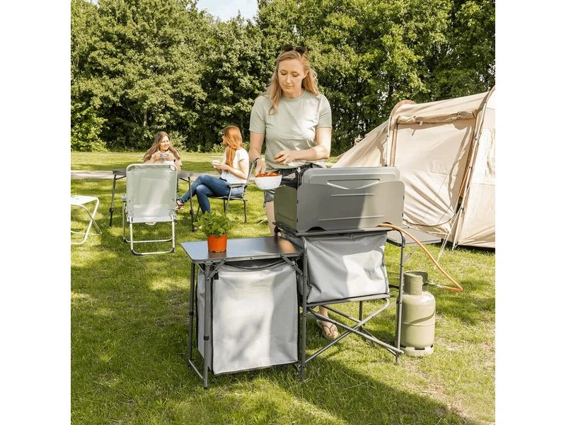 Travellife Toledo Keuken Opvouwbaar Dark Grey 6 Travellife Toledo Keuken Opvouwbaar Dark Grey - Afbeelding 6