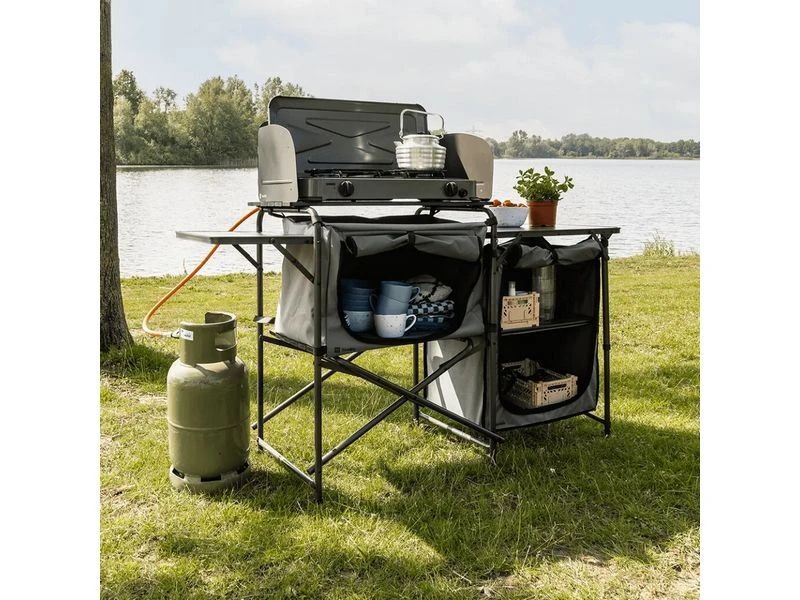Travellife Toledo Keuken Opvouwbaar Dark Grey 7 Travellife Toledo Keuken Opvouwbaar Dark Grey - Afbeelding 7