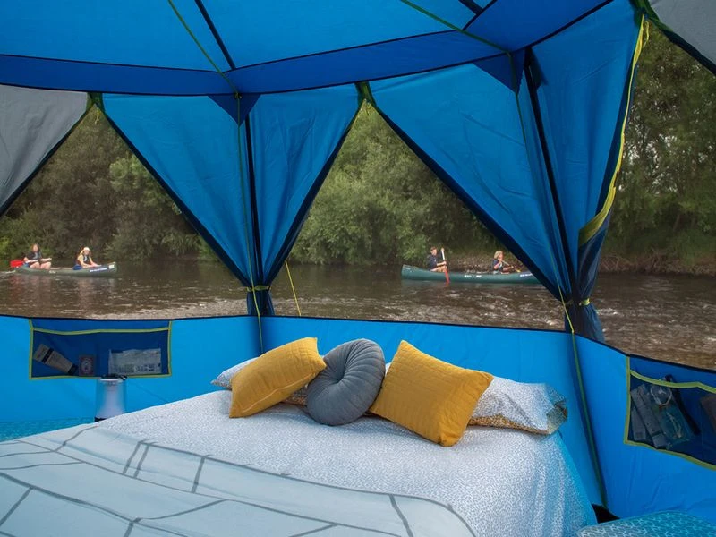 Coleman Familie Tent Octagon Blue-lime 8 Coleman Familie Tent Octagon Blue-lime - Afbeelding 8