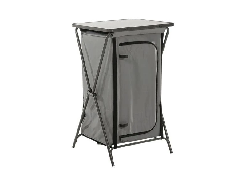 Travellife Toledo Opbergkast Laag Dark Grey 2 Travellife Toledo Opbergkast Laag Dark Grey - Afbeelding 2