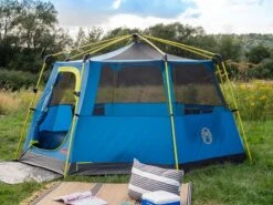 Coleman Familie Tent Octago Blue-lime 14 Coleman Familie Tent Octago Blue-lime -Tevelde 65 5 coleman familie tent octago blue lime 2000035194