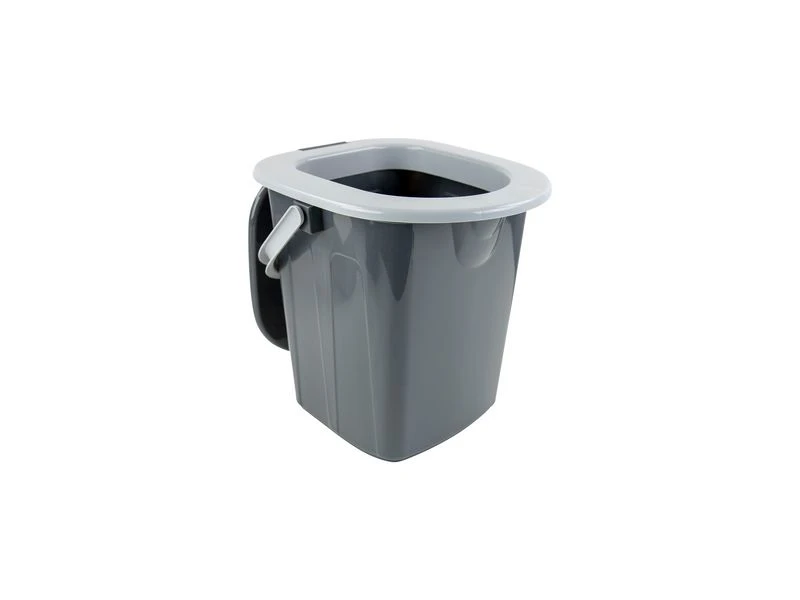 Bo Camp Draagbaar Toilet Vierkant 4 Bo Camp Draagbaar Toilet Vierkant - Afbeelding 4