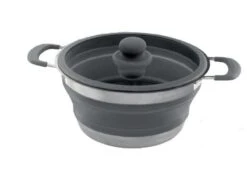 Eurotrail Pan Met Glazen Deksel 1.0 Ltr.