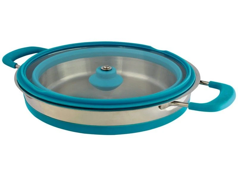 Eurotrail Pan Met Glazen Deksel 1.0 Ltr. 2 Eurotrail Pan Met Glazen Deksel 1.0 Ltr. - Afbeelding 2