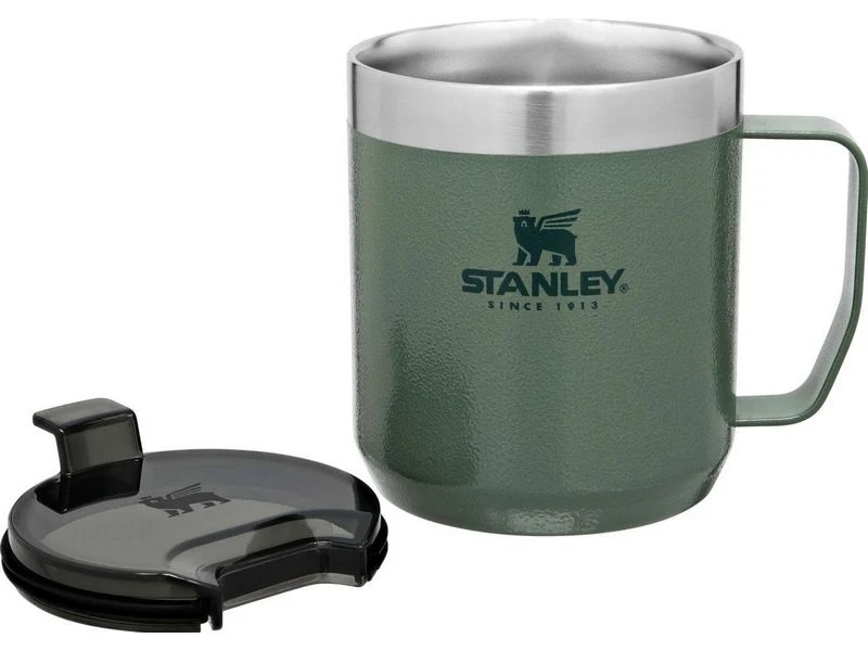 Stanley The Legendary Camp Mug 0,35 Ltr Hammertone Green 3 Stanley The Legendary Camp Mug 0,35 Ltr Hammertone Green - Afbeelding 3