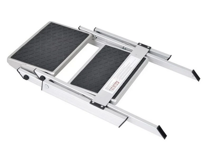 Te Velde Caravan Opstap Dubbel Inklapbaar ALU 4 Te Velde Caravan Opstap Dubbel Inklapbaar ALU - Afbeelding 4