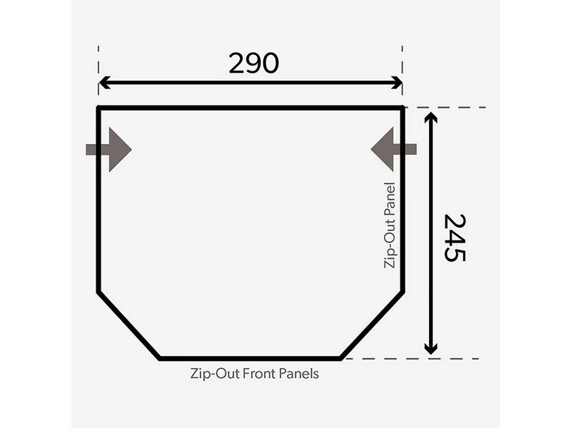 Dometic Oppompvoortent Pop Air Tour 290 Bundle Rapido Club 6 Dometic Oppompvoortent Pop Air Tour 290 Bundle Rapido Club - Afbeelding 6