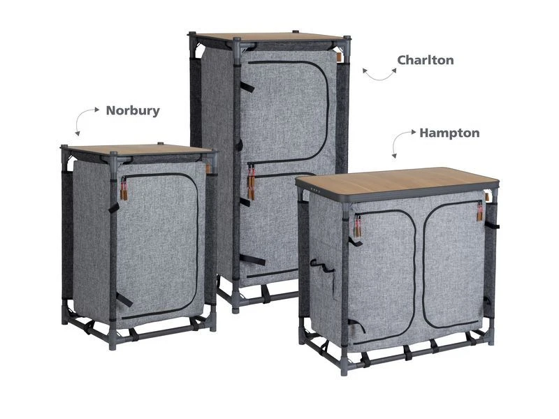 Bo-Camp - Urban Outdoor - Legkast - Norbury - 57x48x80 Cm 12 Bo-Camp - Urban Outdoor - Legkast - Norbury - 57x48x80 Cm - Afbeelding 12