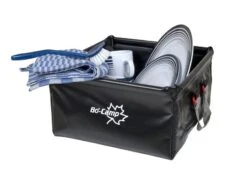 Bo-Camp - Afwasbak - Opvouwbaar - 12 Liter - Zwart -Tevelde 8 3 bo camp afwasbak opvouwbaar 12 liter zwart 6303685