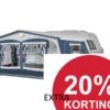 Dorema Caravanvoortent Garda XL 270 Blauw