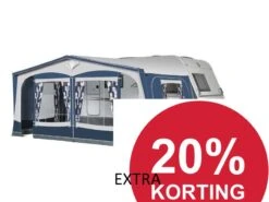 Dorema Caravanvoortent Garda XL 270 Blauw