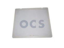 MPK Vliegenhor Scharnier Buitenzijde 28x28cm Grijs