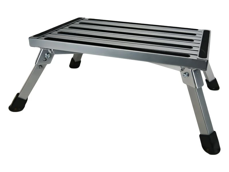 Te Velde Caravan Opstap Enkel Inklapbaar Alu 2 Te Velde Caravan Opstap Enkel Inklapbaar Alu - Afbeelding 2