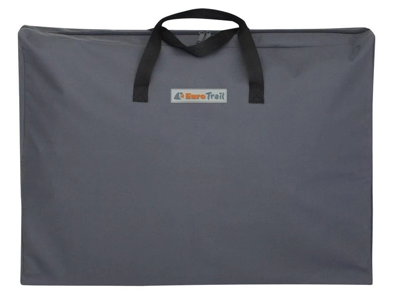 Eurotrail Kookeiland Chur Vouwbaar + Windscherm Grijs-Zwart 4 Eurotrail Kookeiland Chur Vouwbaar + Windscherm Grijs-Zwart - Afbeelding 4