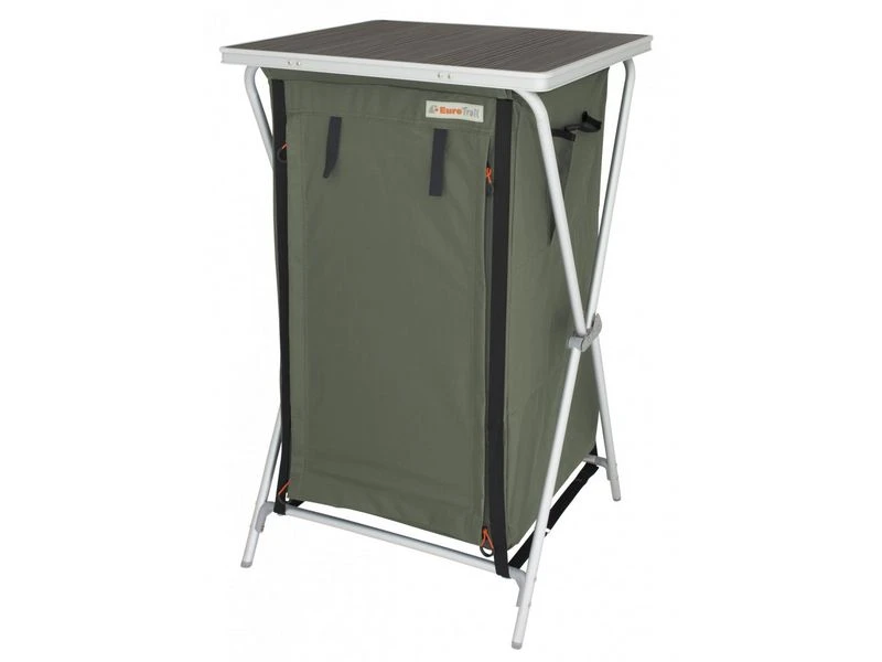 Eurotrail Opb.Kast Aubenas Klapkast Antraciet 3 Eurotrail Opb.Kast Aubenas Klapkast Antraciet - Afbeelding 3