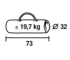 High Peak Porto 6 -Tevelde high peak koepeltent porto 6 verpakking 12240 3