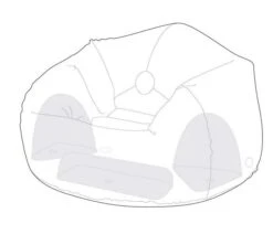 Intex Beanless 1 Persoons Chair Assorti -Tevelde intex beanless 1 persoons chair assorti 9559712 2